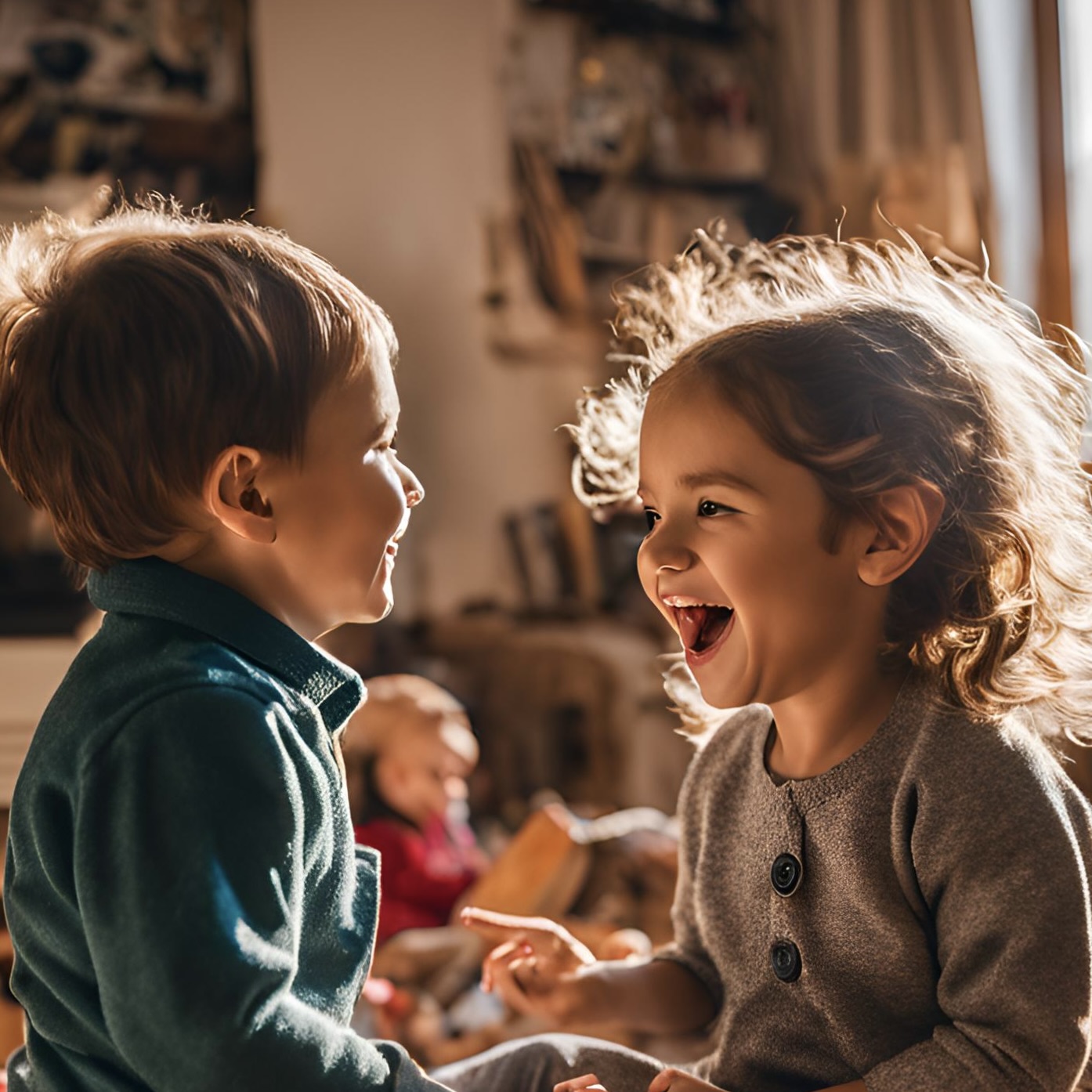 Wie bilden Kinder Sätze, wenn sie sprechen?