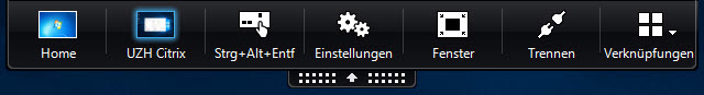 XenDesktop Symbolleiste